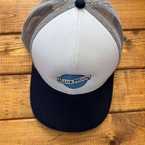 White and Black Trucker Hat